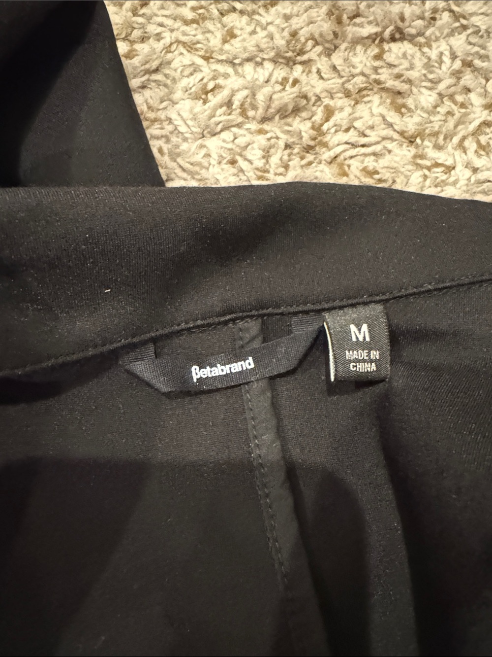 NWOT Betabrand Black Single-Button Women's Blazer - Picture 2 of 2